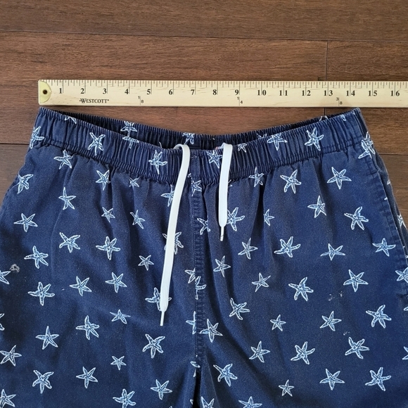 Ralph Lauren Polo Sport Men's Swim Shorts w/ Built-In Brief Size S Blue Starfish - Picture 8 of 10